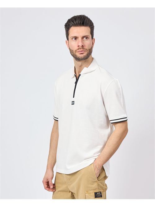 Polo uomo Armani Exchange con zip ARMANI EXCHANGE | XM000221-AF10366U0009